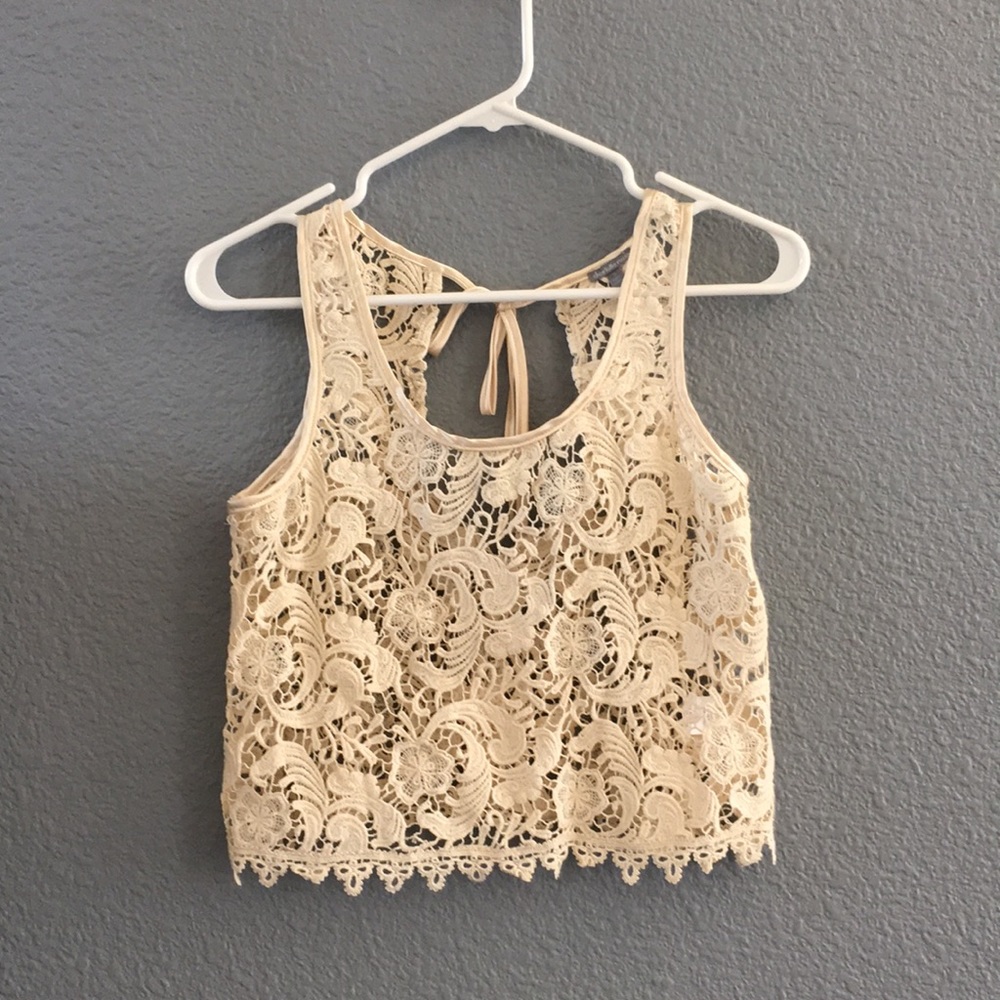 Crochet crop top